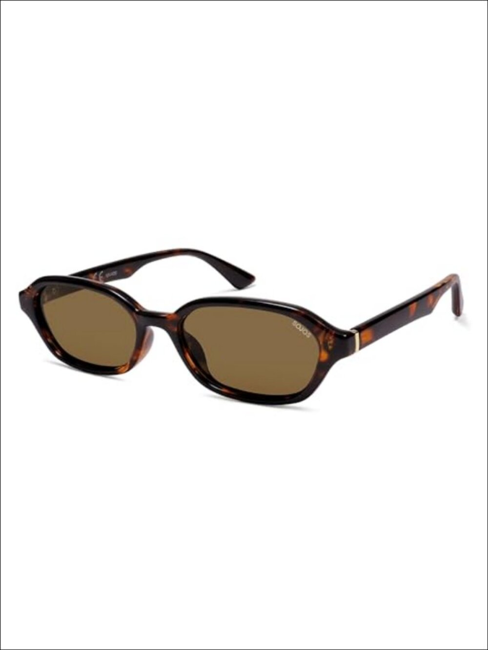 Retro Rectangle Polarized Sunglasses UV400 TAC Lenses Full Frame